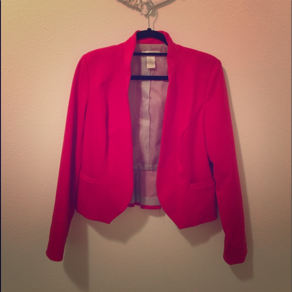 Red blazer